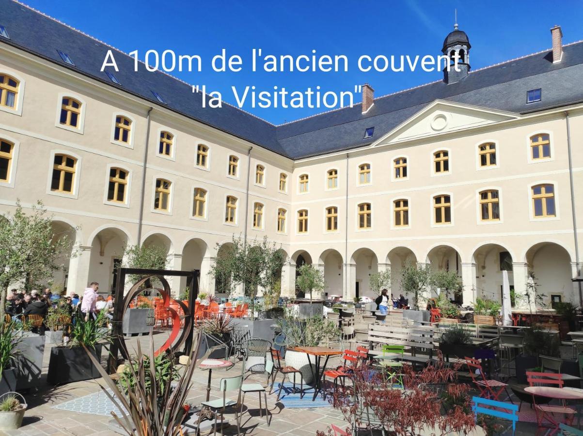 Duplex Appartement 70M2 Atypique Au Coeur Du Mans 勒芒 外观 照片